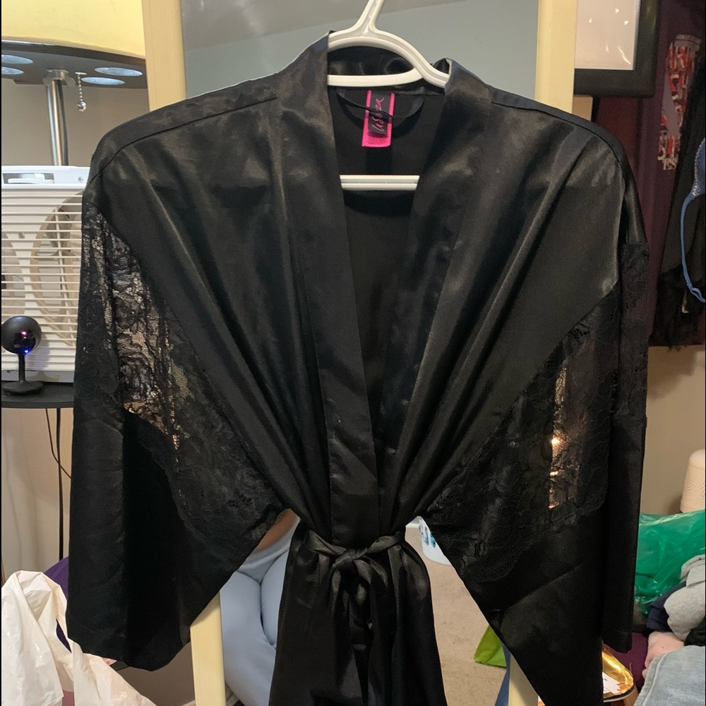 Lasenza Silk Lace Robe